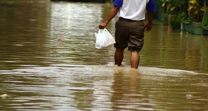 Hujan Deras, Wilayah Tanjunguncang Dikepung Banjir