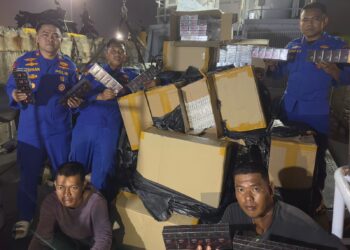 6.500 Bungkus Rokok Ilegal Berhasil Diamankan