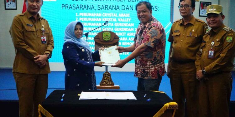 Developer Serahkan PSU ke Pemko Tanjungpinang
