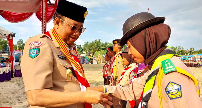 Sebanyak 672 Anggota Pramuka Ikuti Kemah Besar