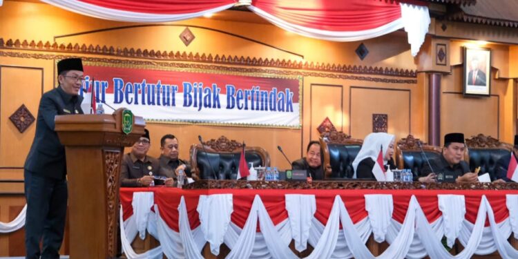 Gelar rapat Paripurna, 7 Fraksi menyetujui Ranperda APBD Perubahan tahun 2023
