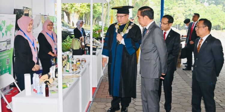 Presiden Jokowi Dorong IPB Terus Berinovasi Menjadikan Indonesia Lumbung Pangan