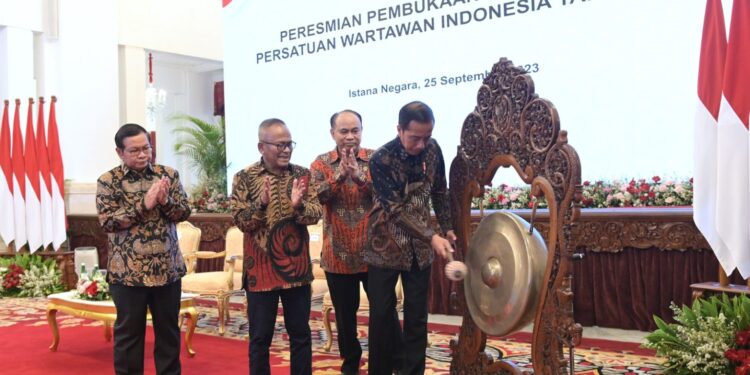 Buka Kongres XXV PWI, Presiden Jokowi Ajak Insan Pers Pegang Teguh Kode Etik Jurnalistik