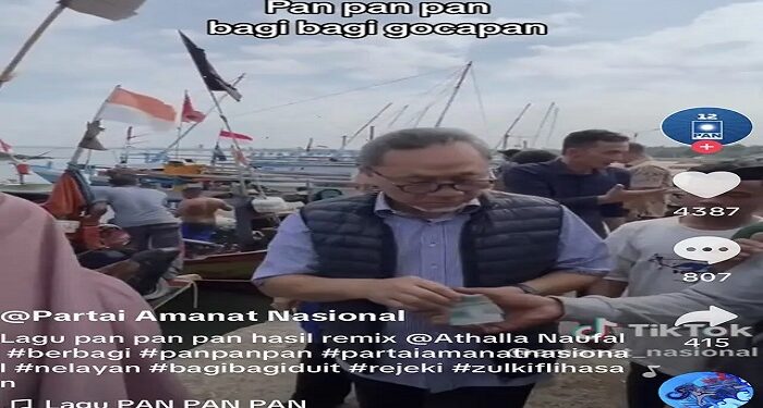 Video Viral, Ketua PAN Bagi – bagi Uang Gocapan, Ini Kata KPK