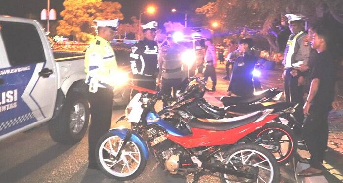 Polres Karimun Amankan 6 Remaja plus Anak di Bawah Umur serta 11 Sepeda Motor