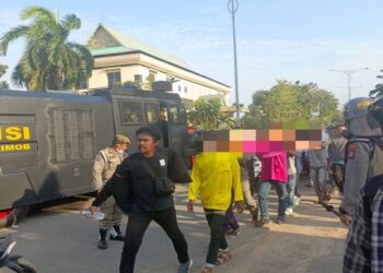 Diduga Provokator, Polresta Barelang Tetapkan 34 Tersangka Ricuh Rempang di Kantor BP Batam