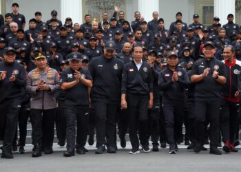 Presiden Jokowi Melepas Kontingen Idonesia Untuk Berlaga pada Asian Games 2023  Hangzhou