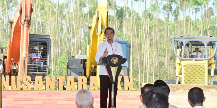 Presiden Jokowi : Pemerintah Kebut Pembangunan Infrasruktur Dasar dan Kawasan Inti Pusat Pemerintah di IKN