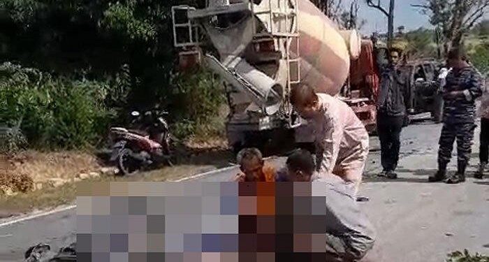 Tabrak Bumper Truk, Pria di Karimun Tewas di Tempat