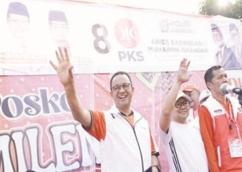 Resmikan Posko Millenial Anies Terima Keluhan Minimnya Lapangan Pekerjaan