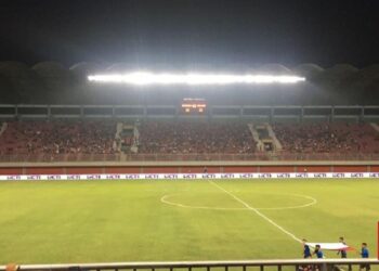 Viral Nasi Ayam di Tribune Stadion Maguwoharjo Markas PSS Sleman