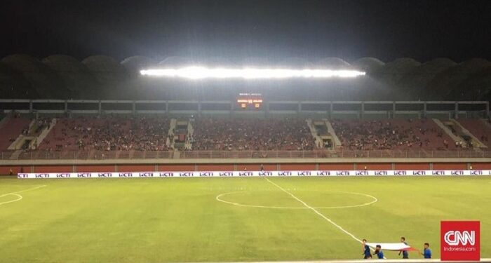 Viral Nasi Ayam di Tribune Stadion Maguwoharjo Markas PSS Sleman