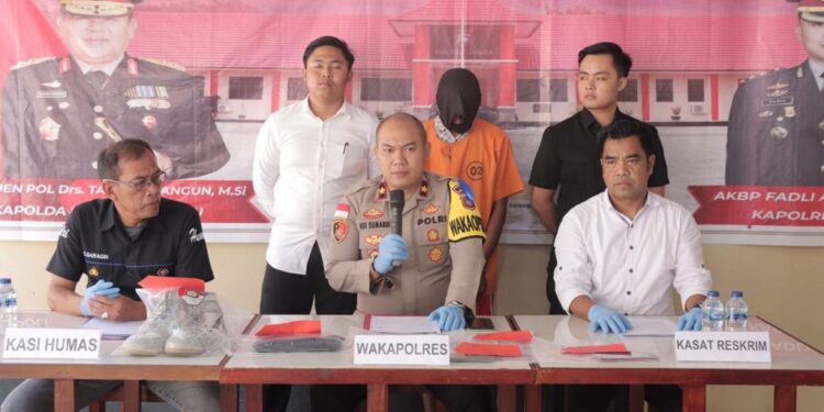 Polres Lingga Ungkap Kasus Tindak Pidana Pencabulan