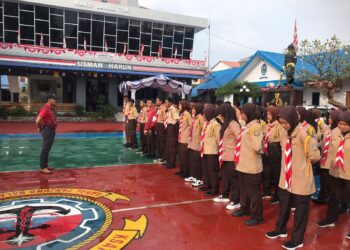 Calon Saka Bahari Kunjungi Pangkalan Danlanal Karimun