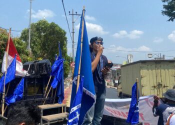 GAMKI Bersama GMKI Lampung Lakukan Aksi Demo