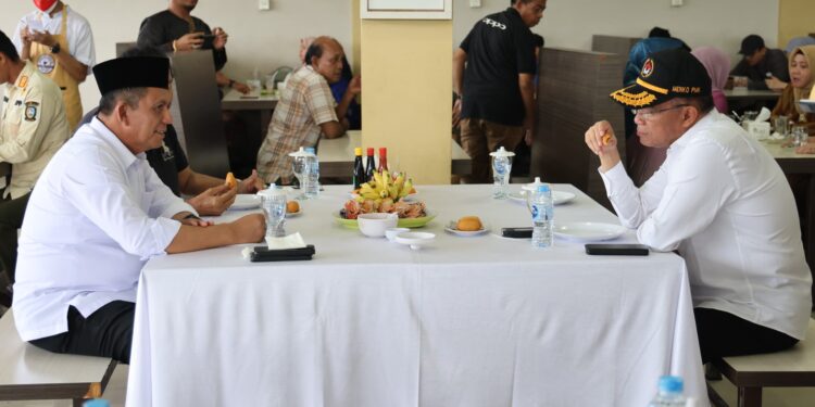 Berakhirnya Kunker di Tanjungpinang, Menko PMK coffee morning bersama Gubernur