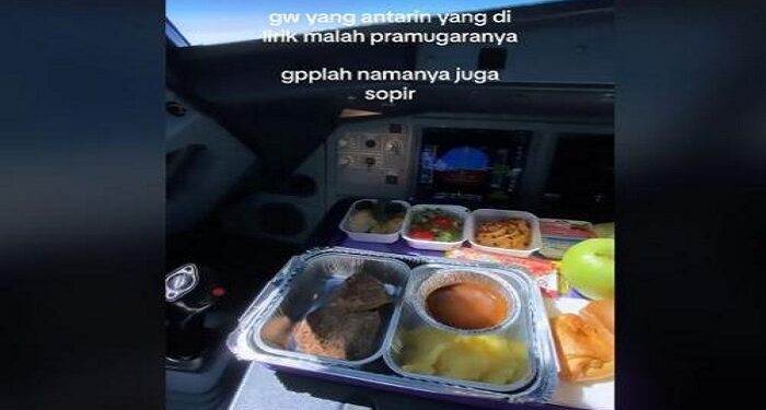 Viral Pilot Iri dengan Pramugara yang Sering Dilirik Penumpang