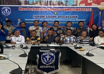 Sukses Gelar FGD, Ketua GAMKI Kepri: Pentingnya Partisipasi Masyarakat Kunci Hindari Masalah