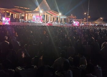 Ribuan Umat Muslim di Karimun Hadiri Tabligh Akbar