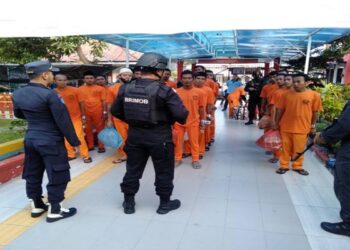Over Kapasitas, 21 Narapidana Rutan Karimun Dipindahkan ke Lapas Tanjungpinang dan Batam