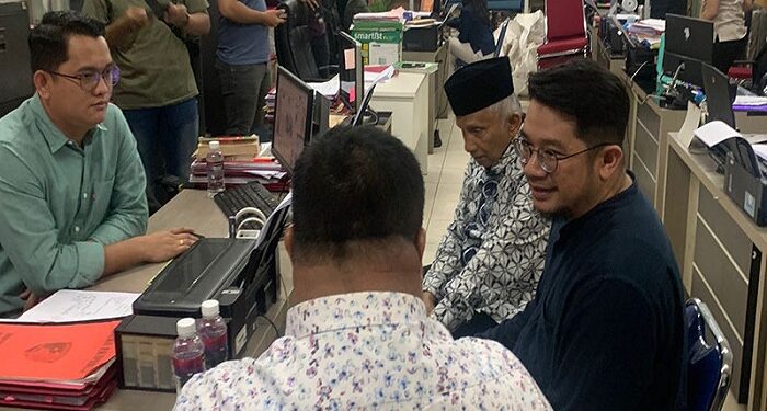 Kunjungi Polres Barelang, Amien Rais dan Ridho Rahmadi Jaminkan Diri Untuk Warga Rempang