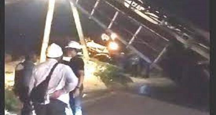 Conveyor PT Pacific Granitama Karimun Ambruk