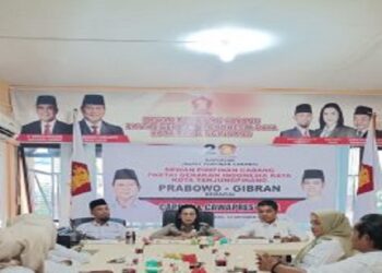 Pilpres 2024, DPC Gerindra Tanjungpinang Deklarasikan Pasangan Prabowo-Gibran