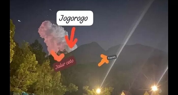 Heboh! Begini Penjelasan Penampakan Asap Putih-Kilatan Petir di Gunung Lawu