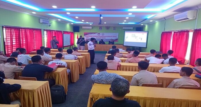 KPU Sosialisasikan Pemilu 2024 di SMKN 3 Tanjungpinang