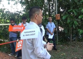Bunuh WNA Singapura, Oknum Honorer Pemprov Kepri Peragakan 12 Adegan