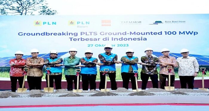PLN dan Aruna Bangun PLTS 100 MWp Terbesar di Indonesia