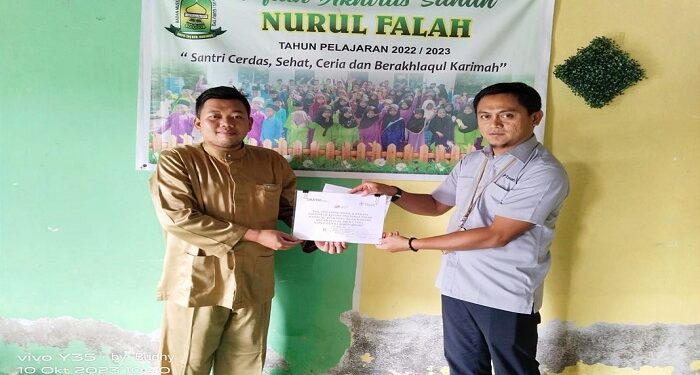 PT Timah Bantu Renovasi TPQ Nurul Fallah Desa Teluk Radang