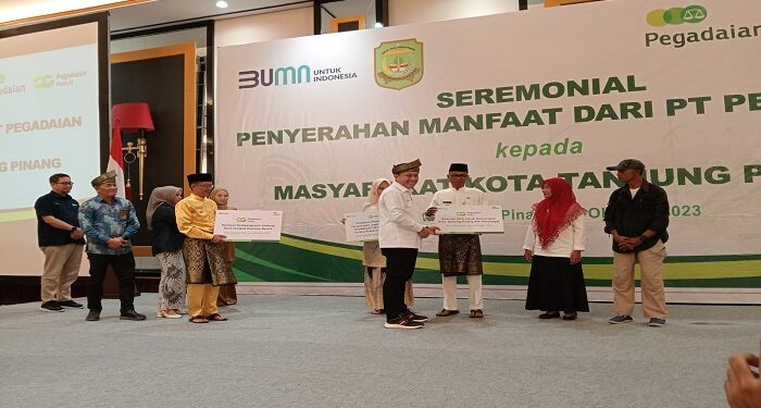 PT Penggadaian Berikan Bantuan CSR kepada Masyarakat Tanjungpinang