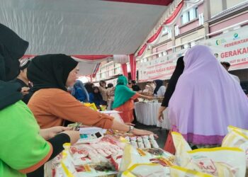 Semarak Hari Jadi, Pemkab Karimun Gelar Bazar Pasar Pangan Murah