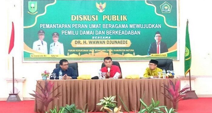 Pesta Demokrasi, Bupati Natuna Ajak Semua Masyarakat Cipatakan Pemilu Damai
