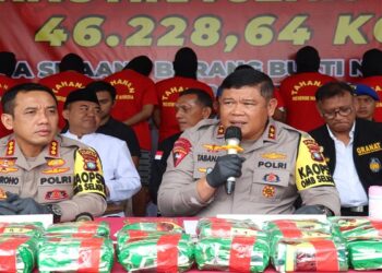 5 Kasus Sepanjang September, Polda Kepri Musnahkan 46 Ribu kg Sabu