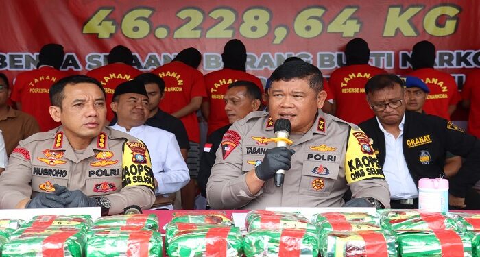 5 Kasus Sepanjang September, Polda Kepri Musnahkan 46 Ribu kg Sabu