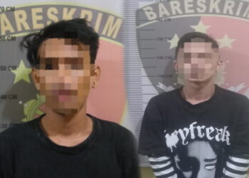 Polisi Tangkap 2 Warga Baran Meral Terduga Kepemilikan Paket Sabu Siap Edar