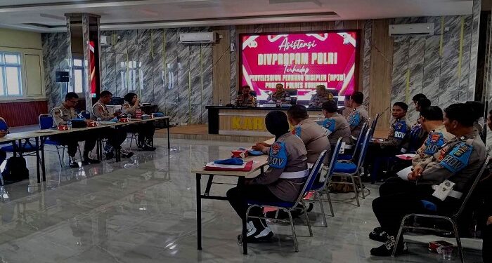 Polres Karimun Dapat Kunjungan Tim Supervisi Divpropam Polri