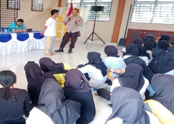 Cegah Bullying, Polres Karimun Gelar Sosialisasi Anti Bullying