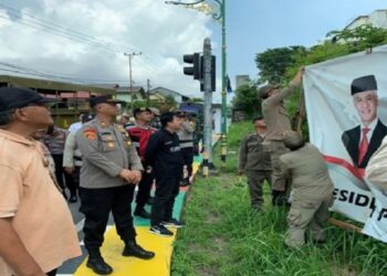 Jelang Penetapan DCT, Bawaslu Karimun Lakukan Penertiban APS
