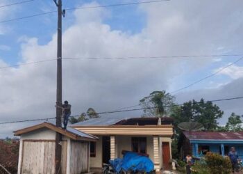 Puluhan Rumah Rusak Diterjang Angin Disertai Hujan Es di Dua Desa di Dairi