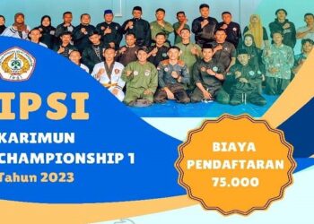 Ratusan Pendekat Silat dari 12 Perguruan Bertarung di IPSI Karimun Championship I