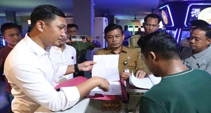 Satreskrim Polres Karimun Melakukan Monitoring ke Arena Permainan Ketangkasan