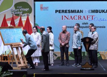 Presiden Jokowi Akui Pameran Inacraft ini Semakin Baik