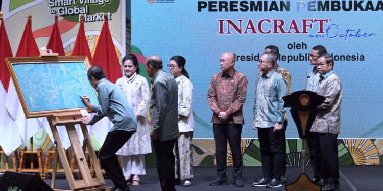 Presiden Jokowi Akui Pameran Inacraft ini Semakin Baik