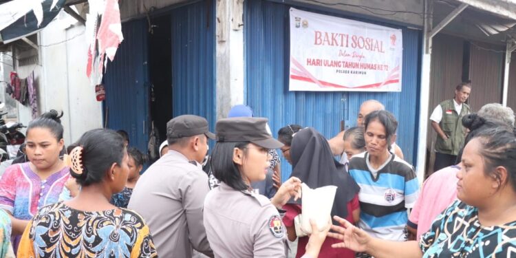 Warga Telaga Mas Dapat Bantuan Air Bersih