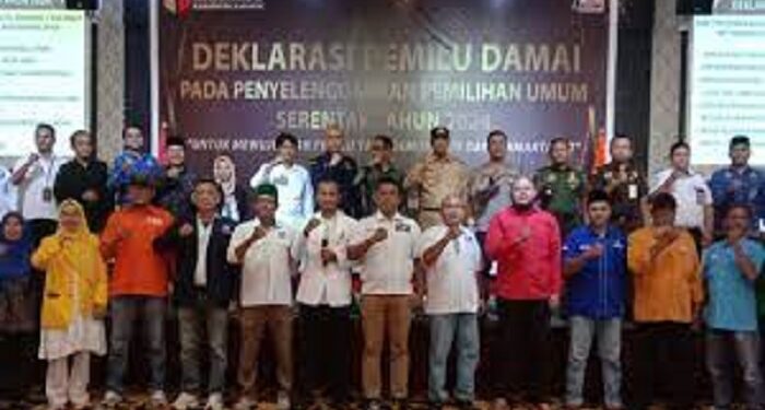 Bawaslu Karimun Deklarasi Pemilu Damai