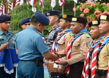 Ikuti Sail Cendrawasih, Lanal TBK Bina Mental Pemuda-pemudi