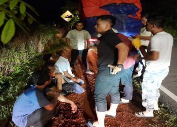 Akan Dibawah Ke Anambas, Polisi Amankan Truk Diduga Bermuatan Motor Curian